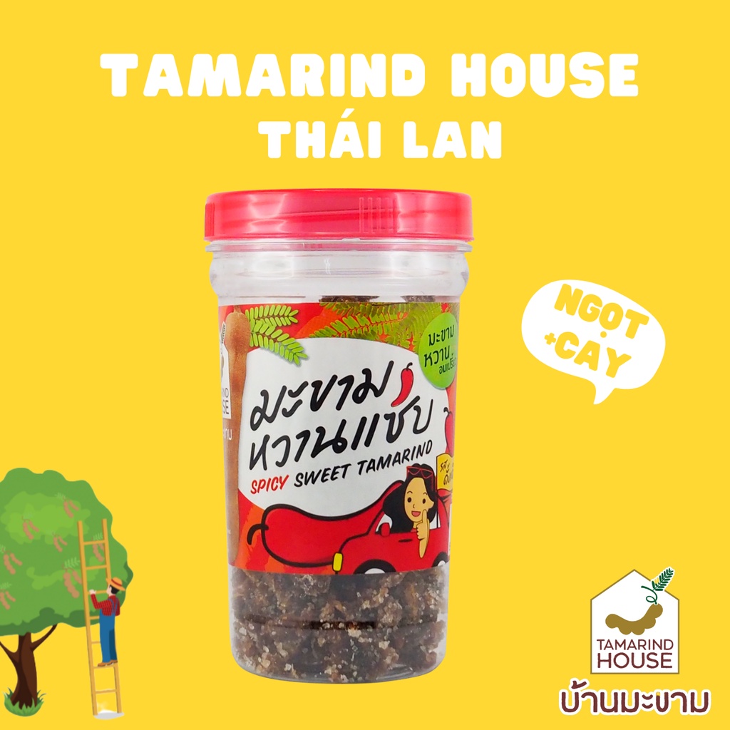 Me chua cay ngọt Tamarind House 140g - Spicy sweet tamarind 140g