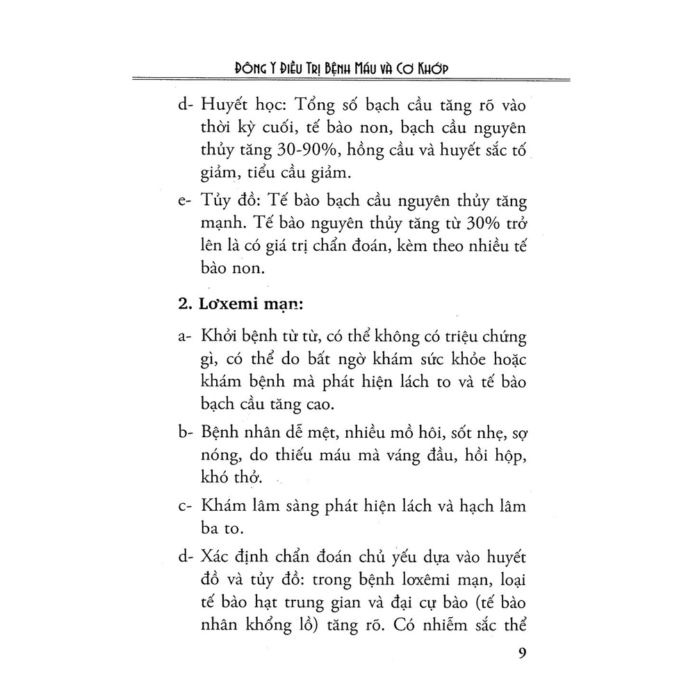 Sách - Đông Y Điều Trị Bệnh Máu Và Cơ Khớp