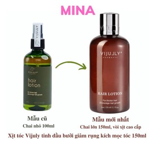 Xịt bưởi,tinh dầu bưởi Vi jully,nước dưỡng tóc,tinh dầu mọc giúp tóc mọc hết rụng và làm dài tóc nhanh