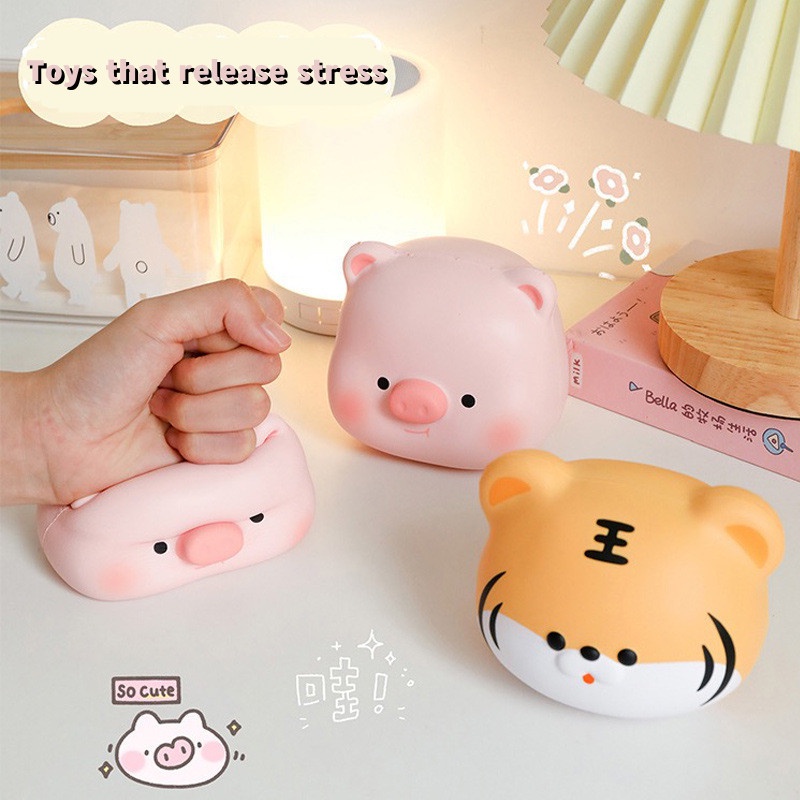 Đồ Chơi BóP Tay HìNh BúP Bê HoạT HìNh GiúP GiảM Stress