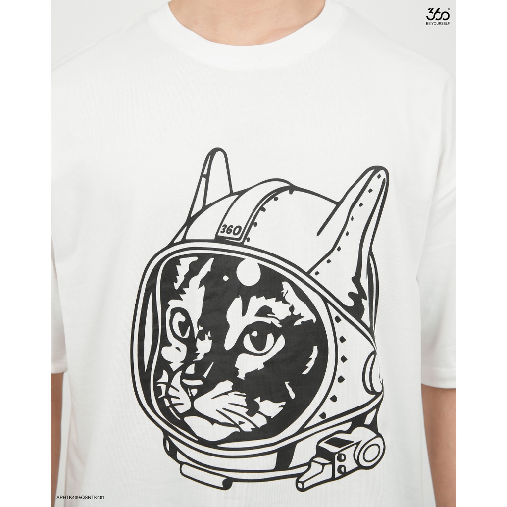 Áo thun nam in hình họa tiết trẻ trung thương hiệu 360 Boutique chất liệu cotton cao cấp - APHTK409