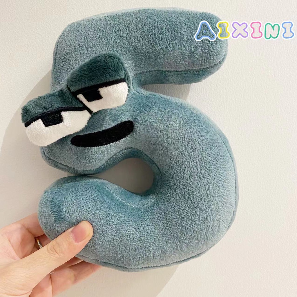 CÓ SẴNSet 26 Thú Nhồi Bông Mềm Mại Hình Chữ Cái Alphabet Lore Đồ Chơi Cho Bé