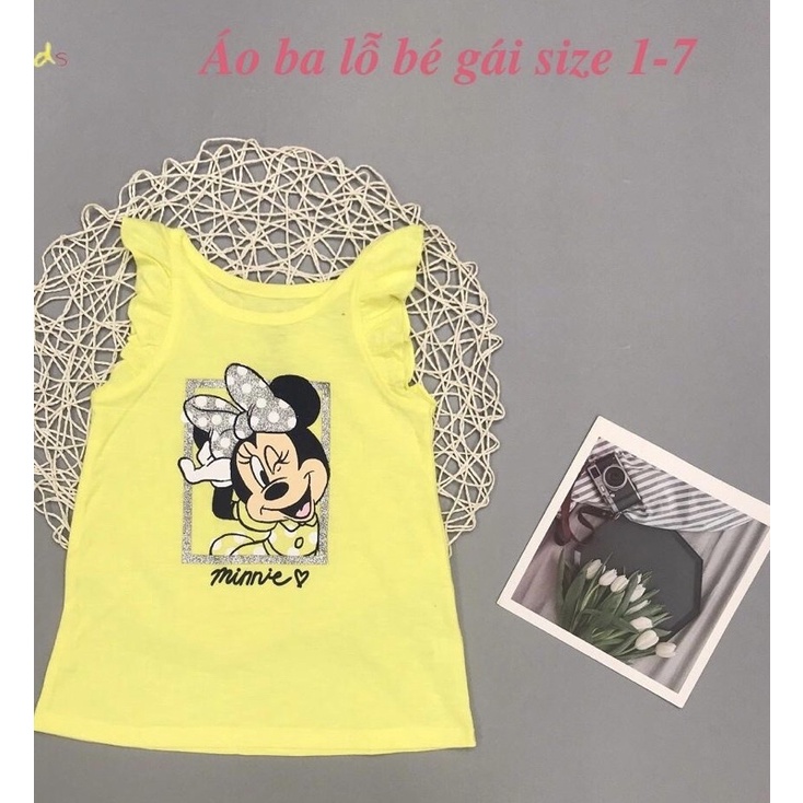 Áo cánh tiên bé gái jum ping hoạ tiết cực yêu sz 1-7Y