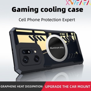 Ốp Điện Thoại Hợp Kim Nhôm Trong Suốt Tản Nhiệt Bốn Góc Dày Dặn Chống Sốc Cho oppo Find X5 Find X5Pro Find X3 X3Pro