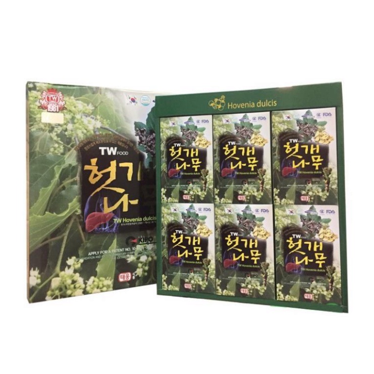 Nước Bổ Gan TW Hovenia Cao Cấp Hàn Quốc, Hộp 30 Gói x 70ml - Viko Home