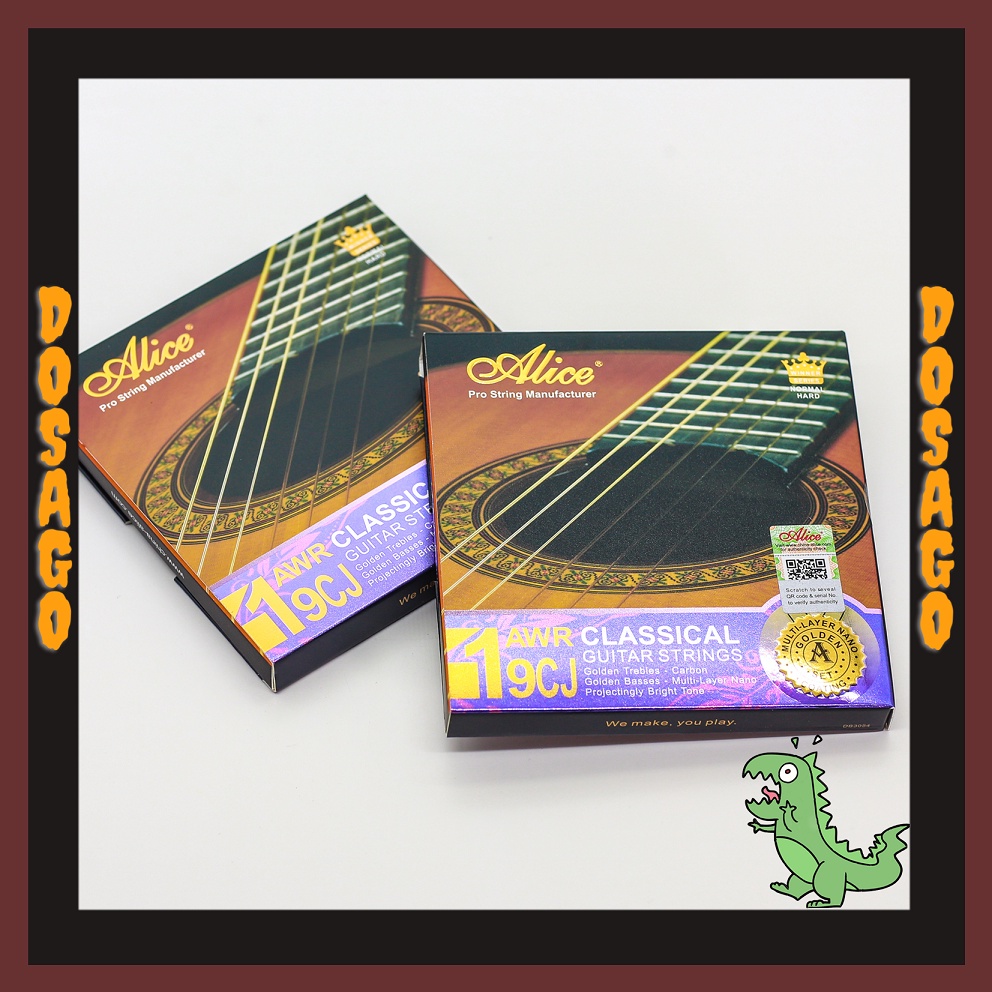 Chính Hãng - Dây đàn nilon Alice AWR19CJ cho đàn Classic