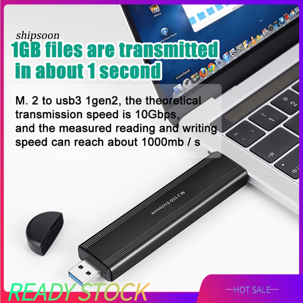 Hộp Ổ Cứng Rời Type-C USB 3.1 Sang M.2 NVMe / SATA Cho Máy Tính