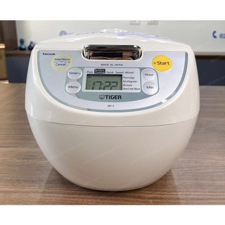 Nồi cơm điện tử tiger 1.8 lít jbv-s18w, sx nhật bản