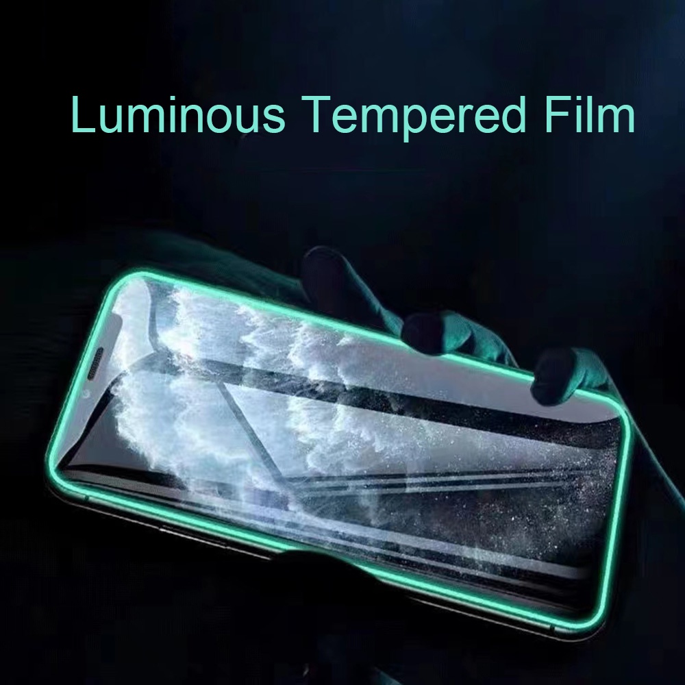 Kính Cường Lực Dạ Quang Cho OPPO A98 / 78 / 58 / 77S / 57 / 96 / 76 / 36 4G 5G Reno 8Z 8T 7Z 8 / 17 / 17K / 16