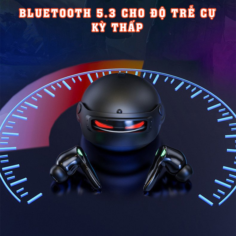 Tai Nghe Bluetooh Gaming H03, Tai Nghe Chơi Game Mũ 3 Bluetooth 5.3 Cho Điện Thoại Máy Tính Bảng