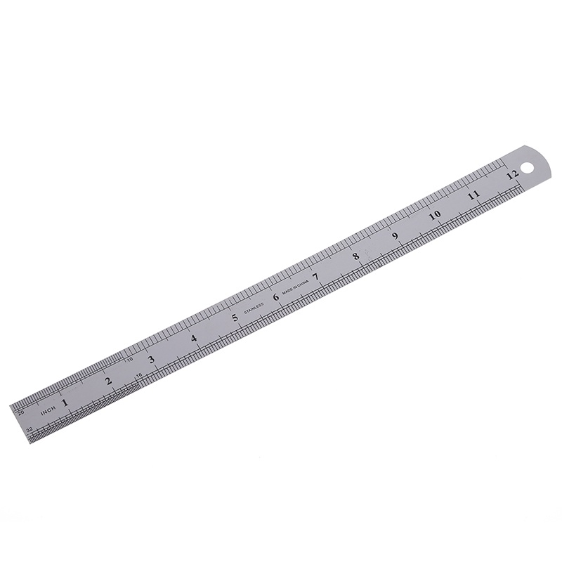 Thước Đo Bằng Thép Không Gỉ Đa Năng 30cm 12inch