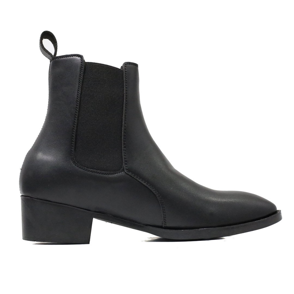 Giày da chelsea boots INICHI G1121 đế cao 5cm