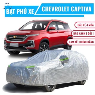 Bạt phủ xe ô tô 7 chỗ Chevrolet Captiva chống nóng, chống thấm, chống bụi. Bạt phủ xe Captiva +
