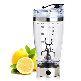 Bình Lắc Protein Chạy Điện USB Mini 450ml / 600ml