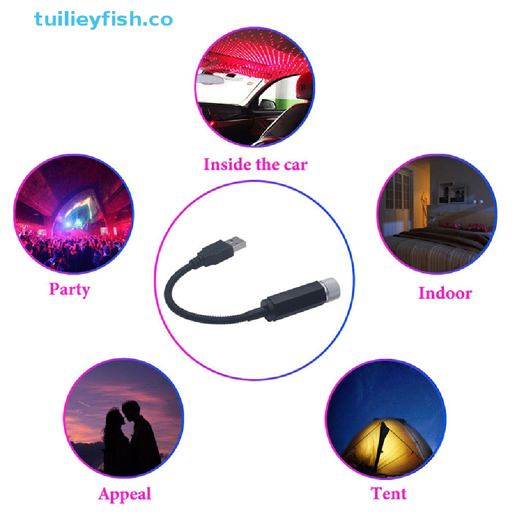 Đèn LED Chiếu Hình Cá Dải Ngân Hà 5V Kết Nối USB