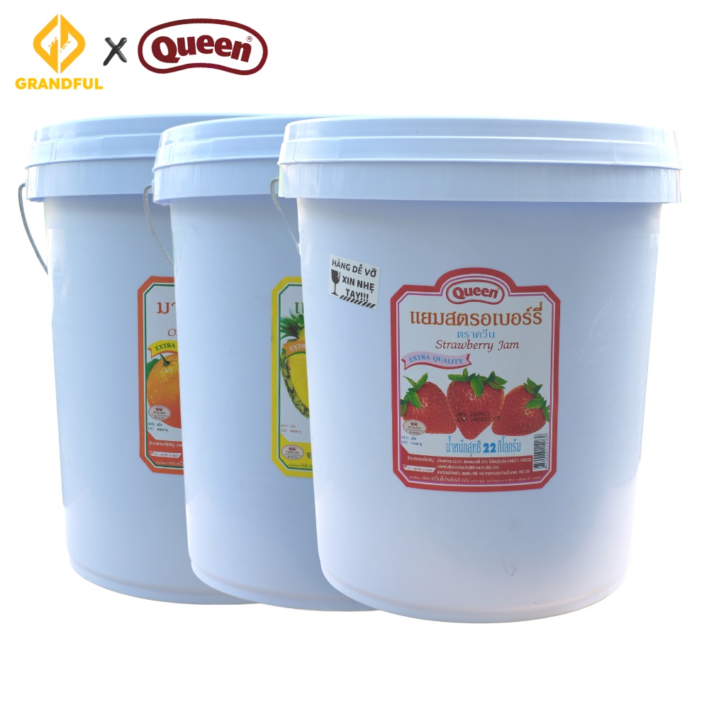 Mứt Trái Cây QUEEN Cao Cấp 22Kg