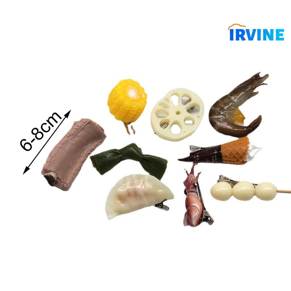 Kẹp Tóc Hình Thức Ăn Dễ Thương Thời Trang Cho Nữ