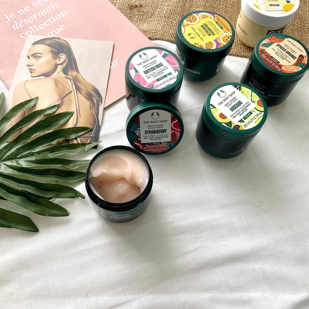 Thạch sữa chua dưỡng thể The Body Shop Body Yogurt 200ml
