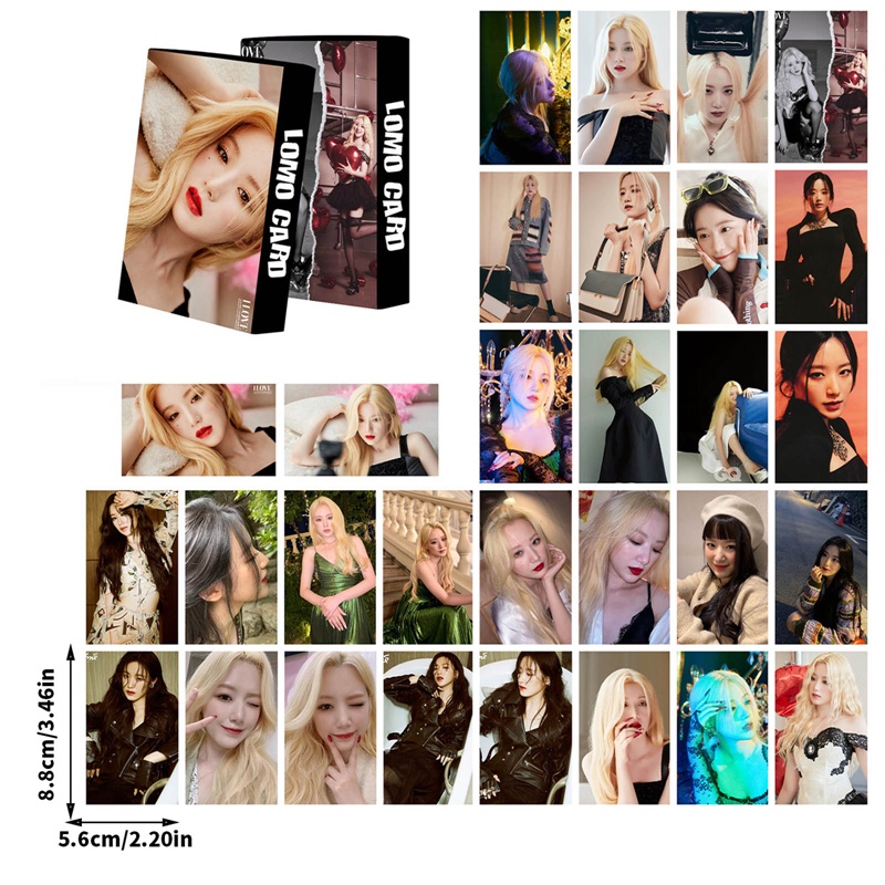 Set 30 Tấm Ảnh Lomo Card I-DLE Nxde TOMBOY Mi Yeon Minnie So-Yeon YUQI Shuhua