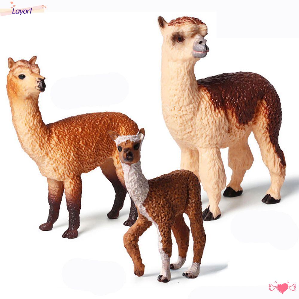 Mô Hình Lạc Đà Alpaca LAYOR1 Sống Động Như Thật