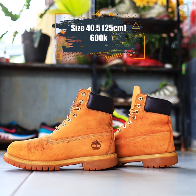 giày chính hãng đã qua sử dụng (timberland)