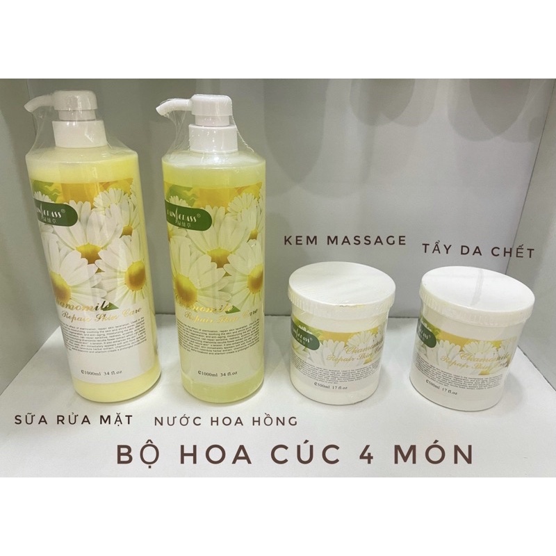 Bộ Chăm sóc Da Hoa Cúc Chăm Sóc Da Mặt