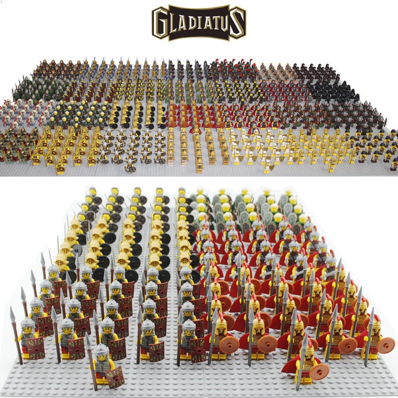 Bộ Đồ Chơi Lắp Ráp Lego Chiến Binh Chiến Binh Chiến Binh Trung Cổ Đại Centurion Long Spartan