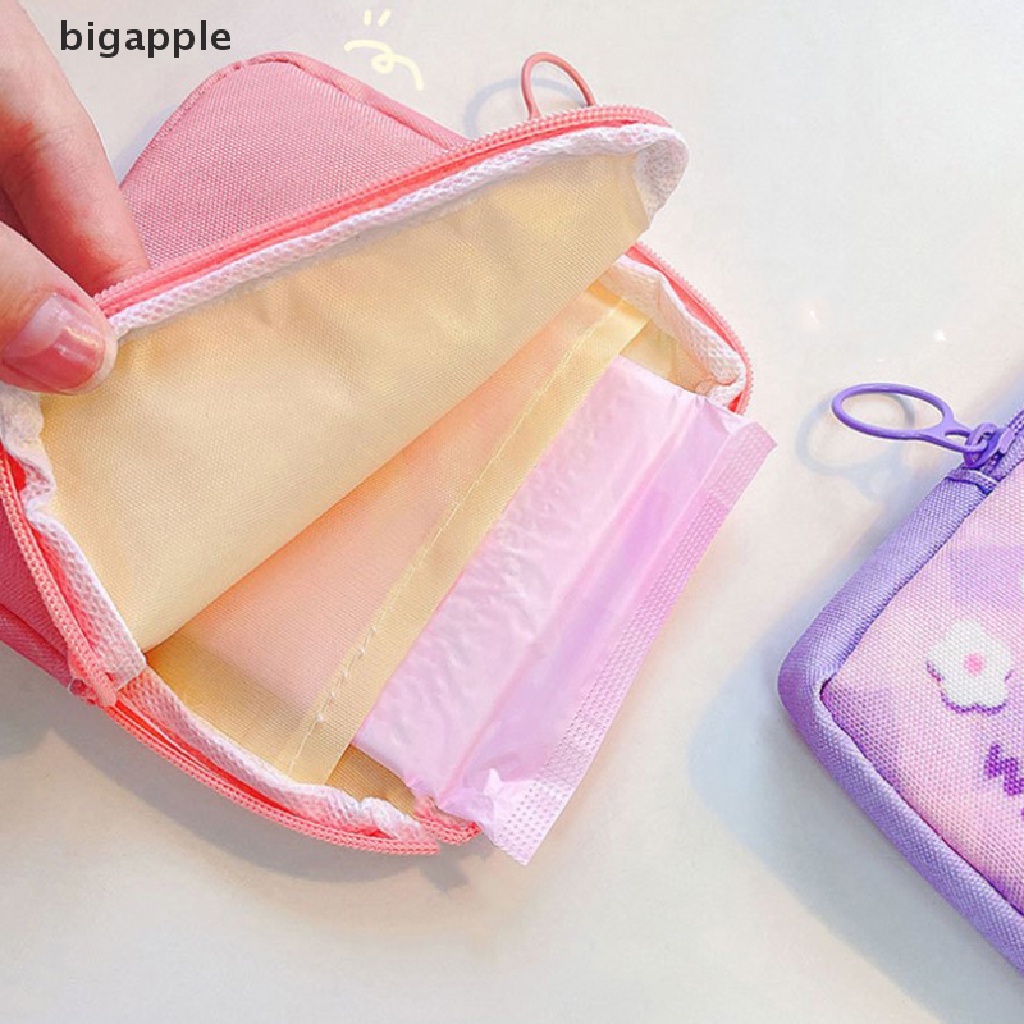 Bigapple Túi Đựng Khăn Giấy Vệ Sinh Mỹ Phẩm Son Môi Trang Điểm Dễ Thương Nhỏ Gọn RDG Cho Nữ