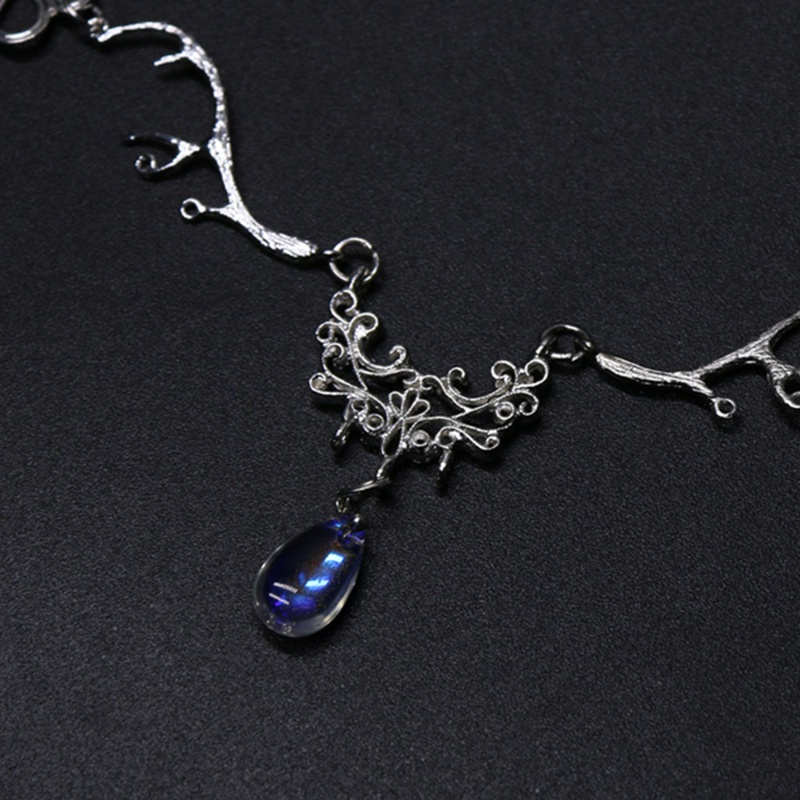 Trâm Cài Tóc Dáng Dài Đính Đá Pha Lê Hình Giọt Nước Phong Cách Trung Hoa Cổ Điển Cho Nữ