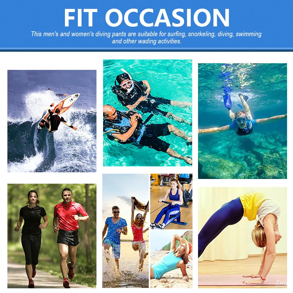 Quần Lặn Dày 1Mm Chống Tia UV Co Giãn Tốt Tiện Dụng Cho Người Lớn