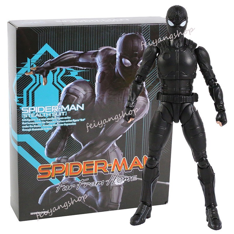 Mô Hình Nhân Vật Spider Man Ps4 Shf 15cm