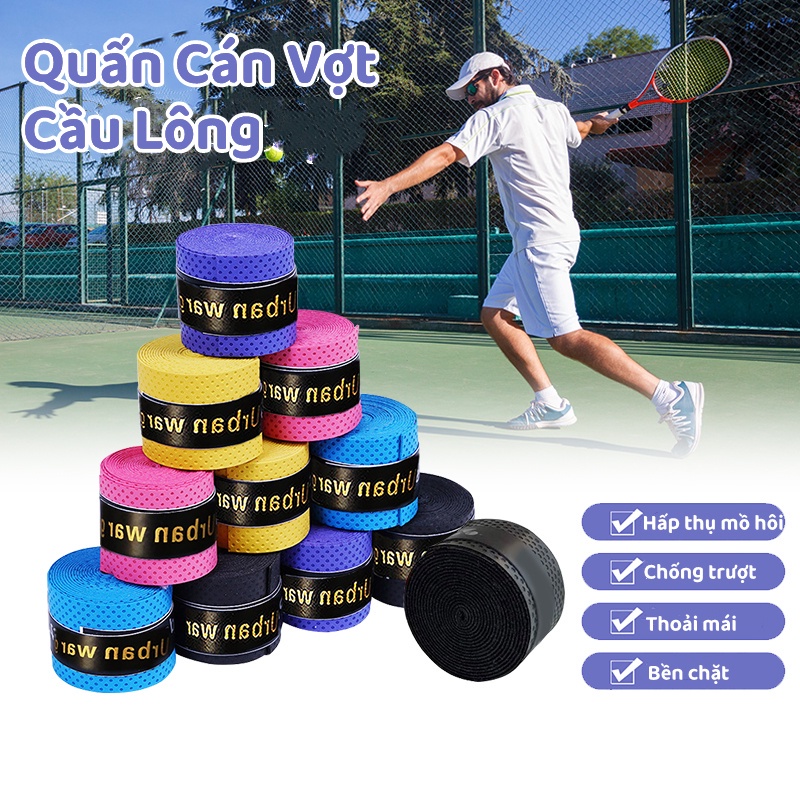 Băng quấn tay cầm vợt cầu lông Yonex YH6 chất lượng cao chuyên dụng Cuộn Dây Quấn Tay Cầm Vợt Cầu Lông/Tennis Hút Mồ Hôi Chống Trượt