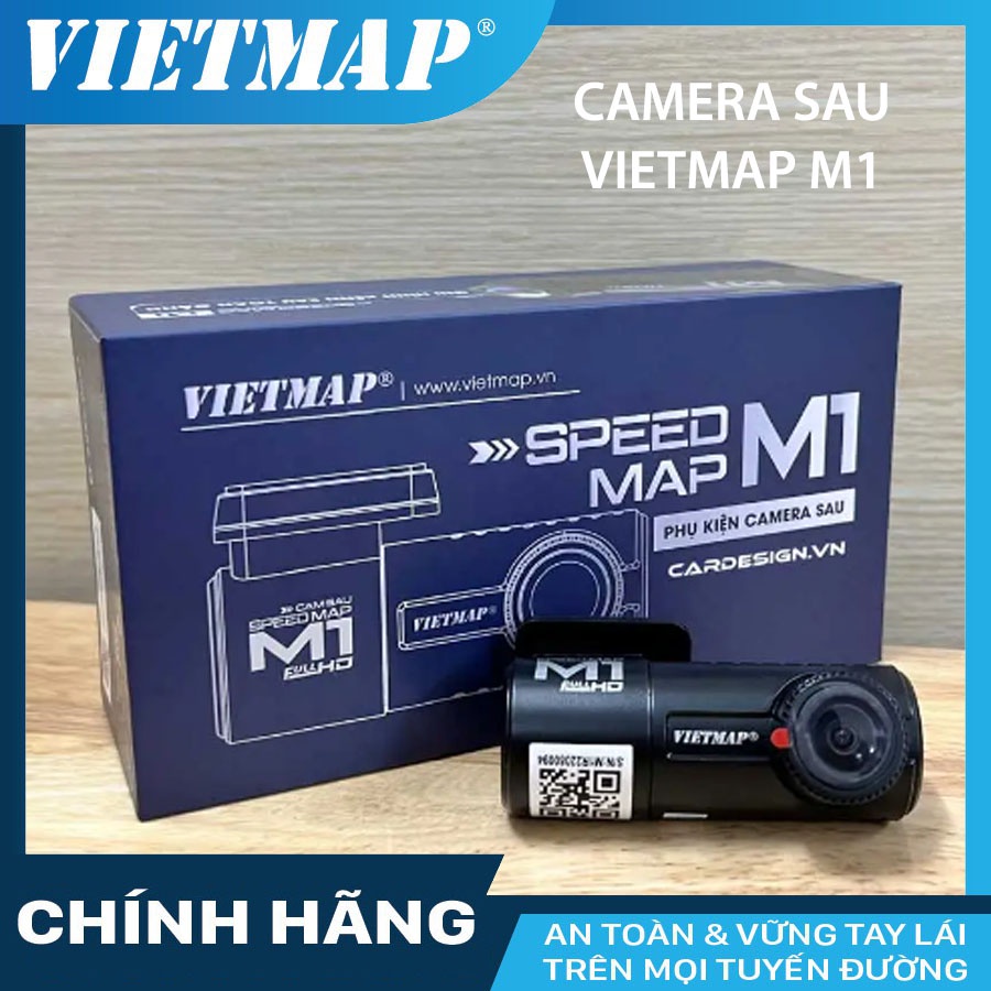 Camera sau dùng cho Cam hành trình Vietmap SpeedMap M1 - Bảo hành 12 tháng chính hãng