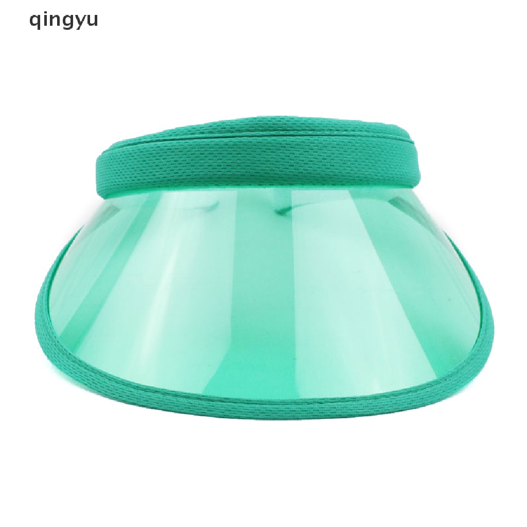 Mũ Lưỡi Trai Thể Thao Bằng Nhựa PVC Trong Suốt Chống Tia UV Mùa Hè Cho Nam Và Nữ