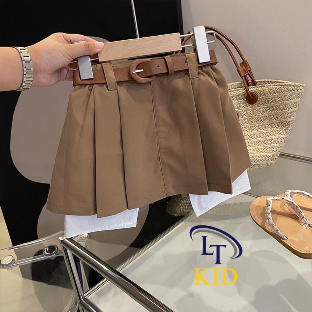 Bộ bé gái siêu xinh kết hợp chân váy cho bé từ 8-28kg