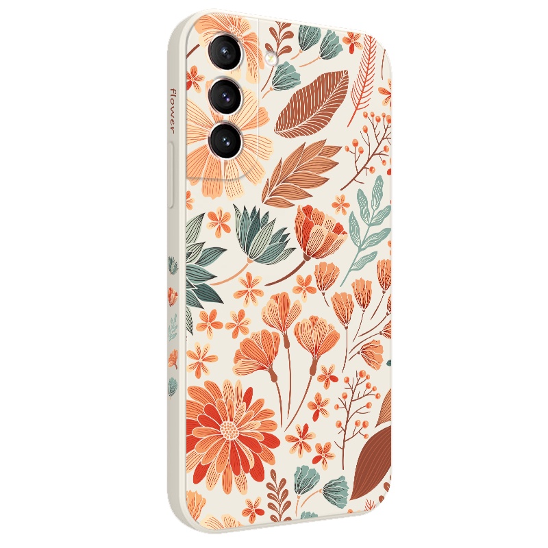 Ốp Điện Thoại Cảm Giác Chạm Thoải Mái In Họa Tiết Thời Trang Dành Cho Samsung Galaxy S21 S20 FE Ultra Plus