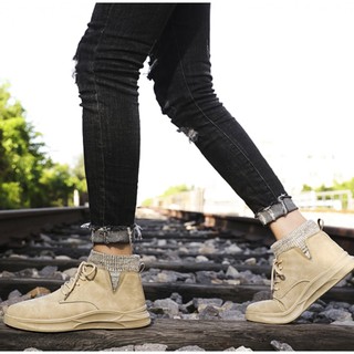 [ORDER] Giày Da Cổ Nỉ Ulzzang Hàn Quốc