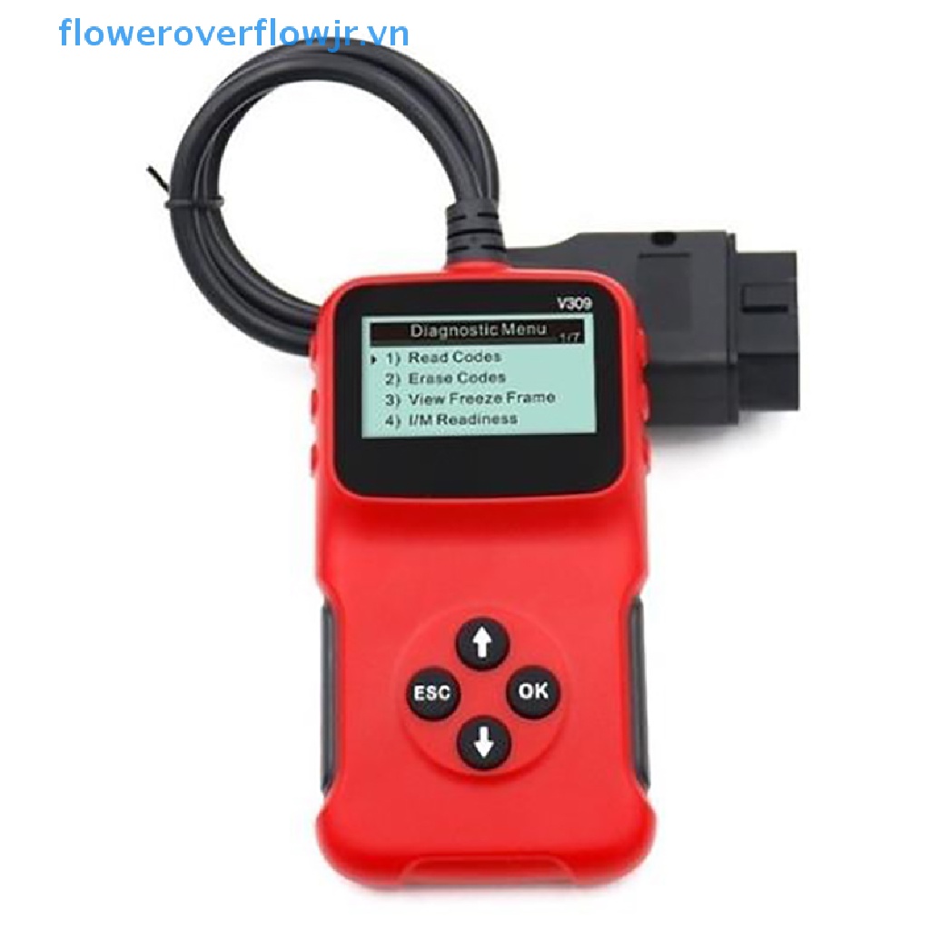 Dụng Cụ Kiểm Tra Dữ Liệu Tự Động FJR V309 EOBD Áo Khoác Thời Trang Trẻ Trung Cá Tính