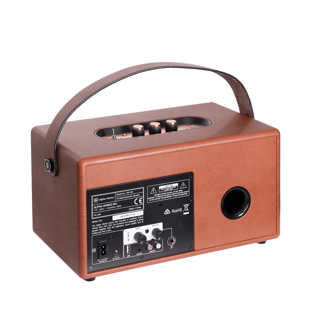 Loa Bluetooth Alpha Works AW Classic V80