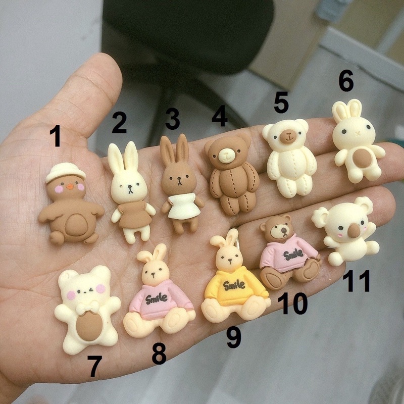 STICKER / JIBITZ / CHARM NÂU TRANG TRÍ DÉP SỤC, DÉP CROCS