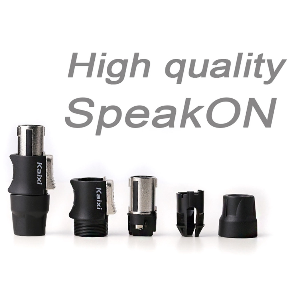 Phích Cắm Loa Bằng Đồng Nguyên Chất 4 Lõi 4 Pin Chuyên Dụng