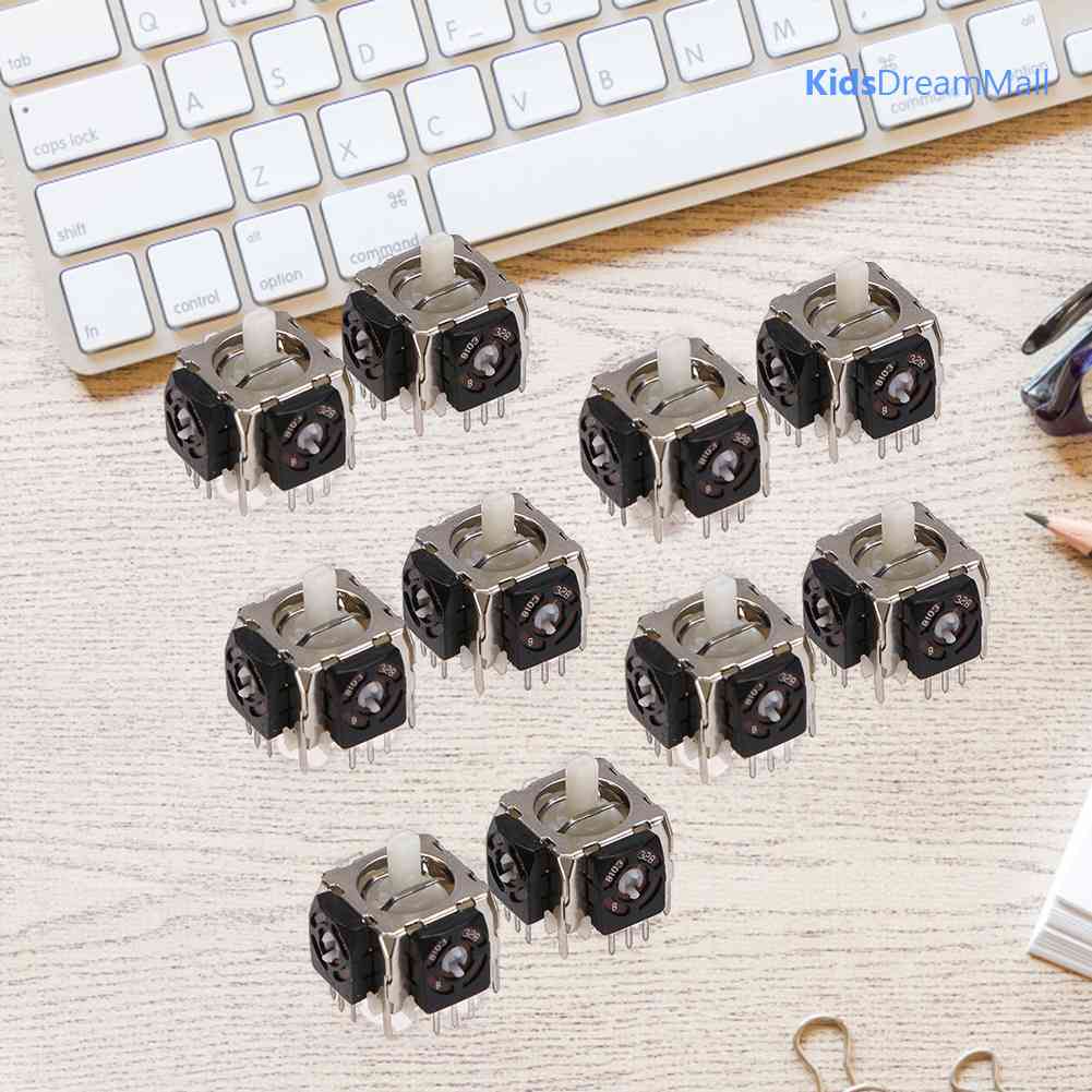 Set 10 Mô Đun Cảm Biến Trục Analog 3D Chuyên Dụng Cho Tay Cầm Chơi Game PS 3