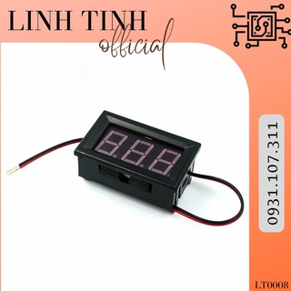 Vôn kế màn hình led 0.56 inch dc 4.5v-30v 2 dây