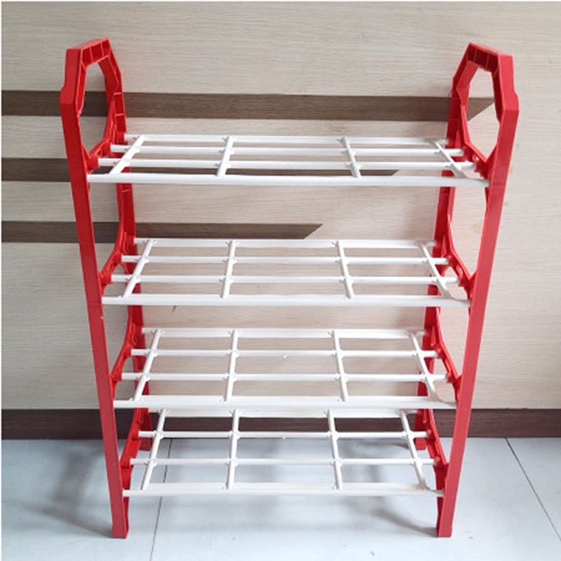 Kệ để giày dép 4 tầng bằng nhựa giá rẻ