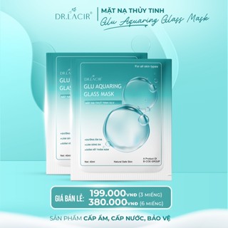 Mặt Nạ Thuỷ Tinh Glutathione Căn Bóng Dr Lacir (Hộp 6 Miếng)