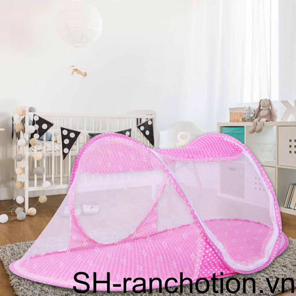 Giường Ngủ Có Khóa Kéo Có Thể Gấp Lại Bảo Vệ Côn Trùng Khi Đi Bộ Đường Dài Ngoài Trời Dành Cho Trẻ