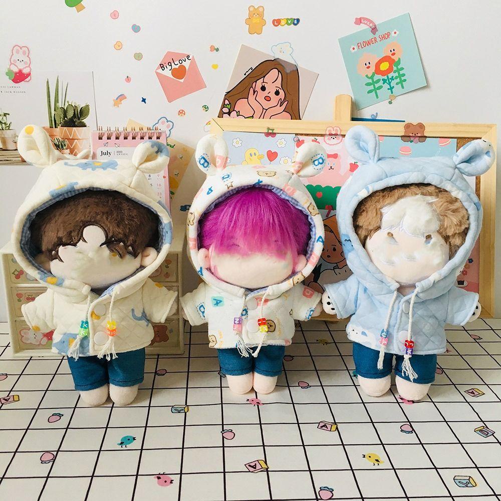 Nón Tai Gấu Thay Đổi Theo Nhiệt Độ Cho Búp Bê 20CM