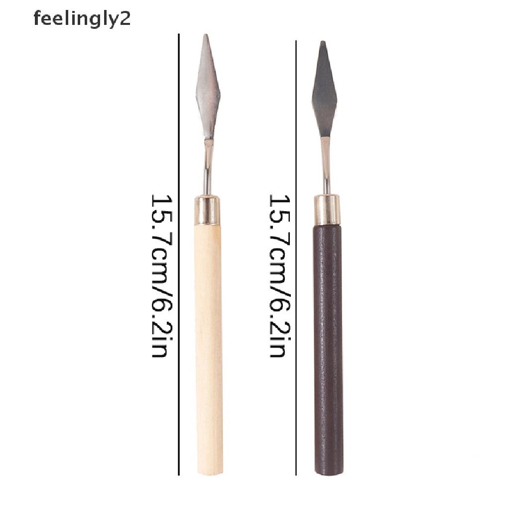 Que Nhuộm Móng Tay Bằng Thép Không Gỉ Có Tay Cầm Tiện Dụng