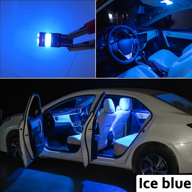Bộ Đèn Led Canbus Trang Trí Nội Thất Cho Toyota Fortuner MK1 MK2 2005-20015 2016 2017 2018 2019 2020 2021 2022