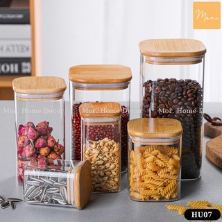 Hũ thủy tinh đựng gia vị, thực phẩm - HU07